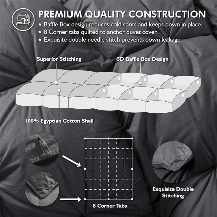 Customized Organic Hotel Duvet Insert Comforter best