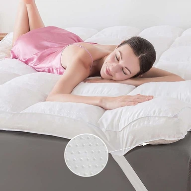Versnipperde Memory Foam matrastopper
